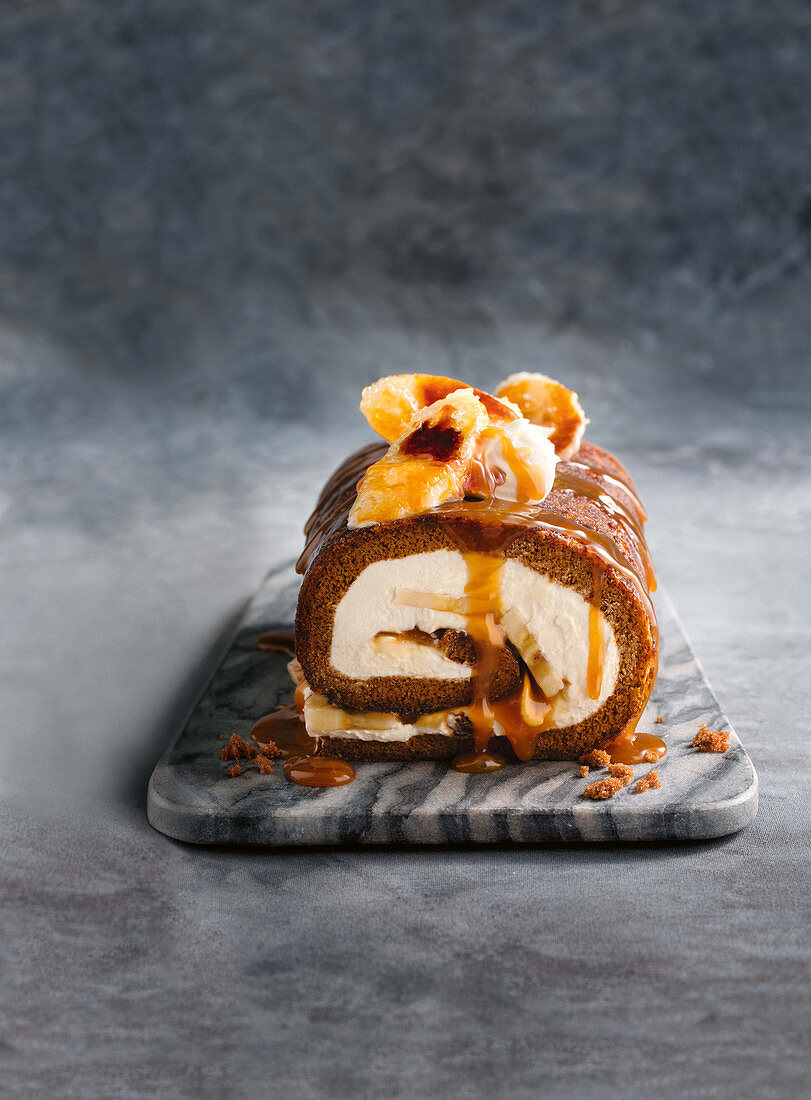 Banoffee roll