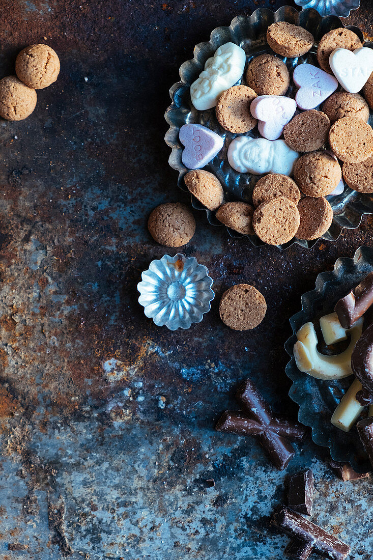 Pepper nuts for Sinterklaas (St Nicholas, Netherlands)