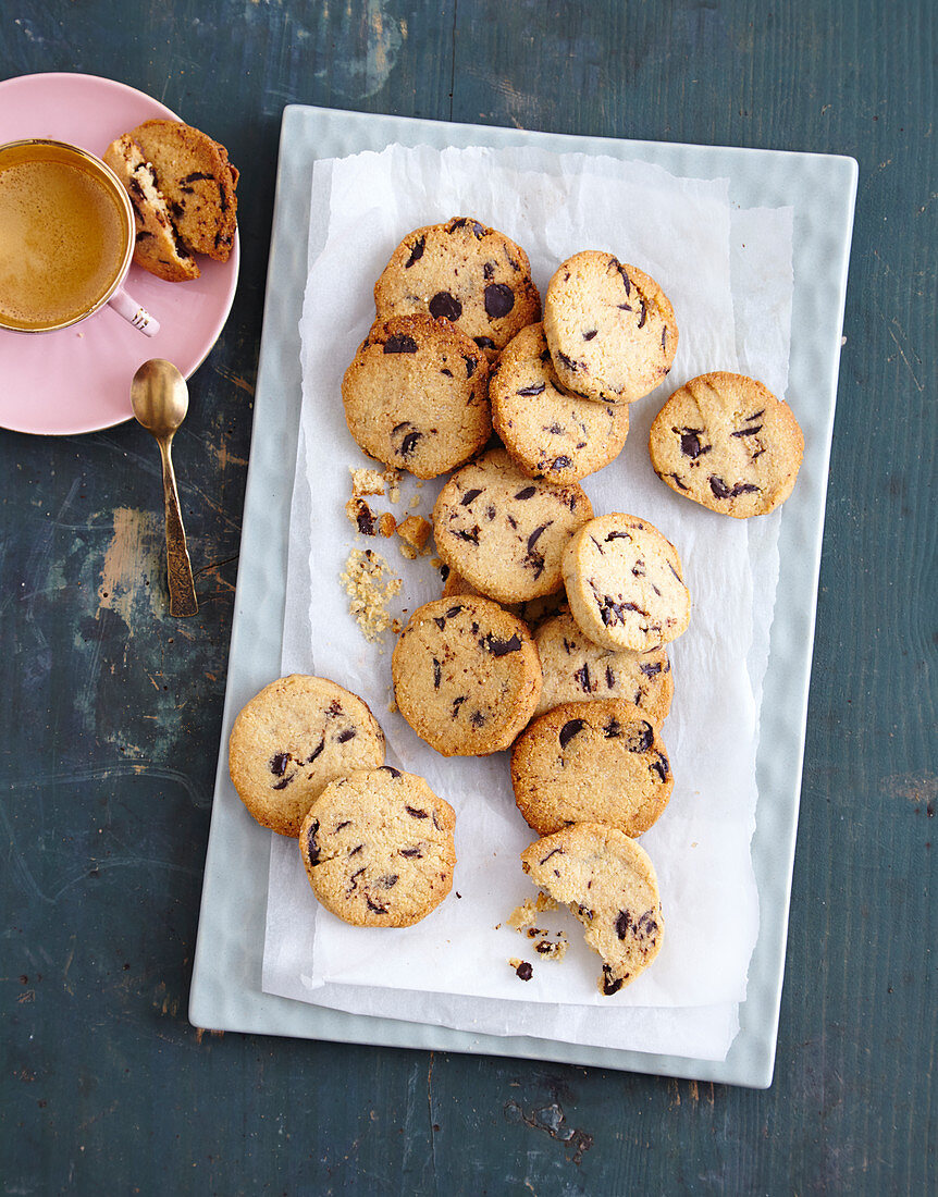 Cookies mit Schokodrops (Low Carb)