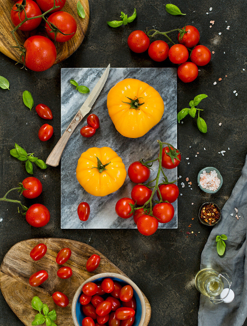 Various tomatoes