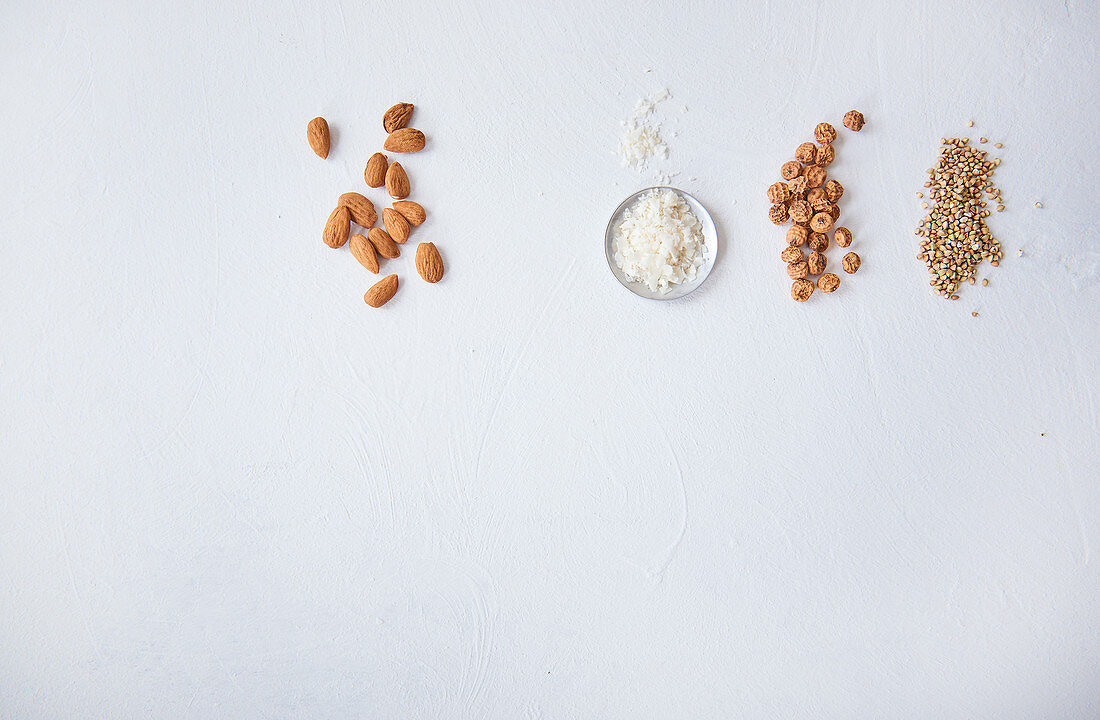 Gluten-free – almonds, coconut, peanuts and buckwheat