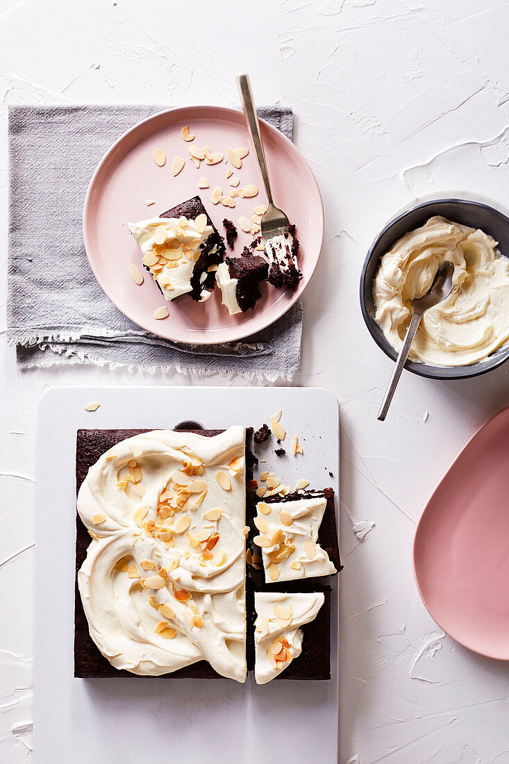 Italienischer Käsekuchen-Brownie