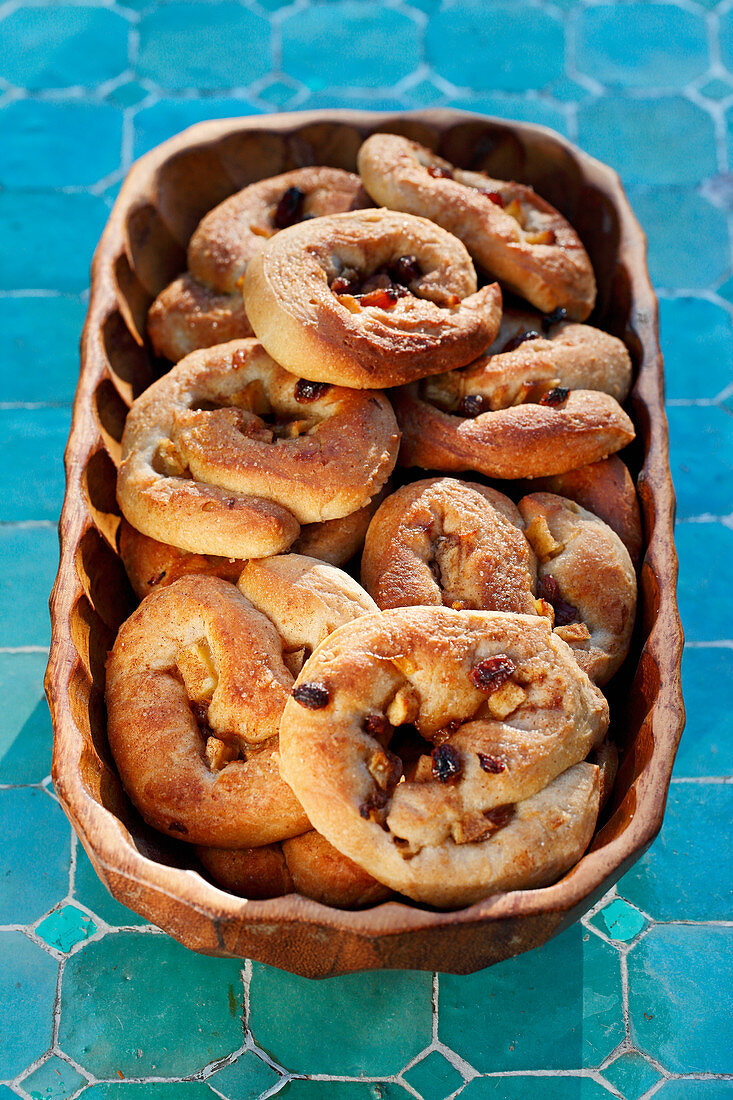 Vegan apple buns