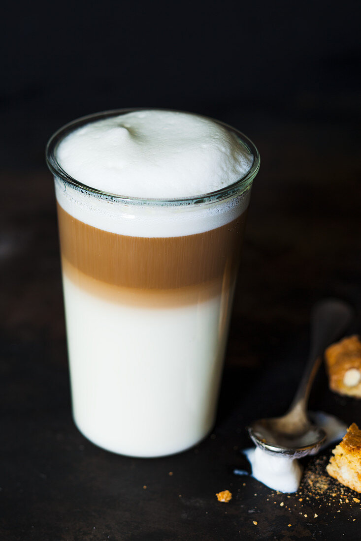 Ein Latte Macchiato