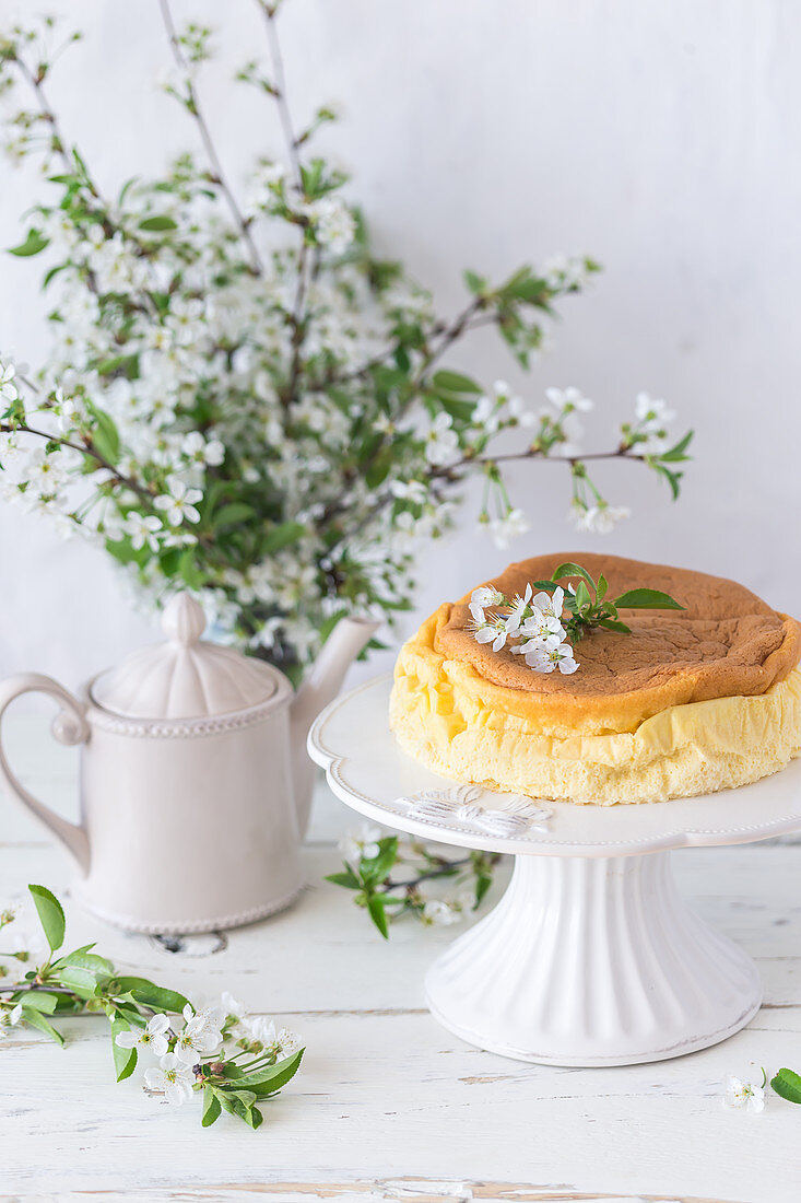 Japanischer Cotton Soft Cheesecake