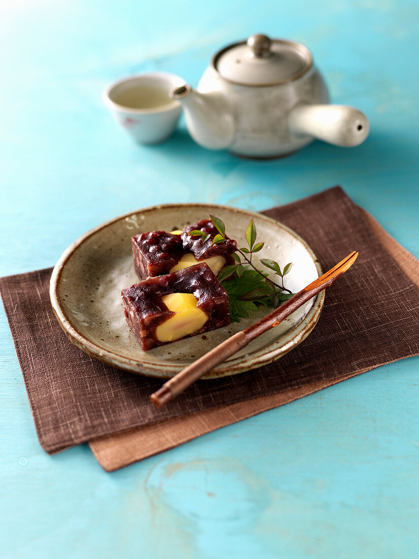 Yohkan (Sweet bean jelly, Asia)