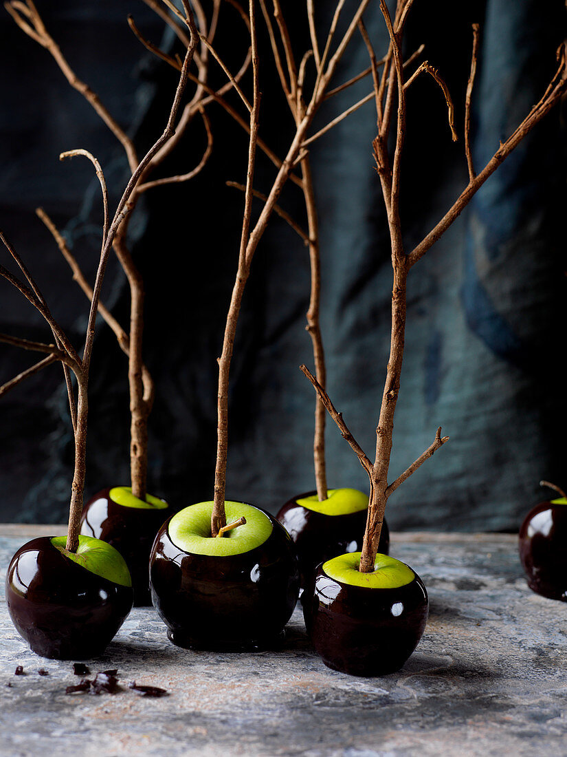 Zombie Toffee Apples