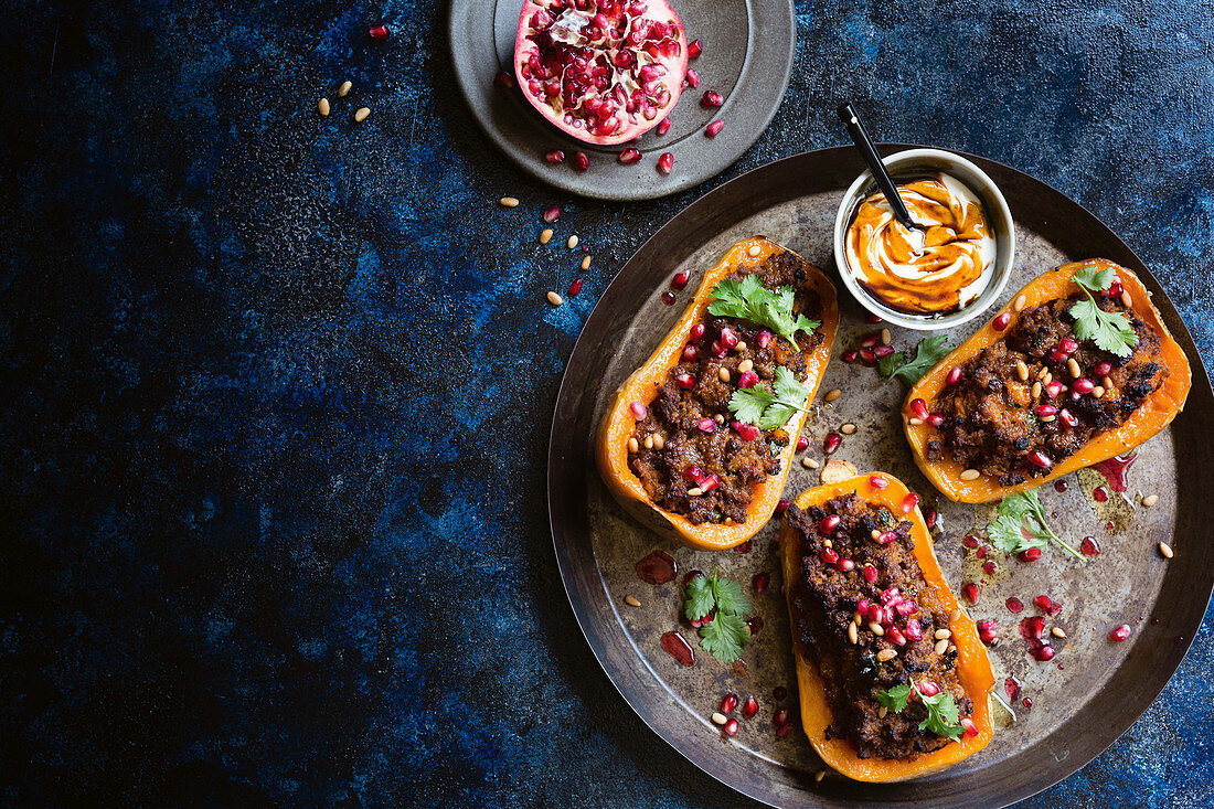 Middle eastern stuffed pumpkins