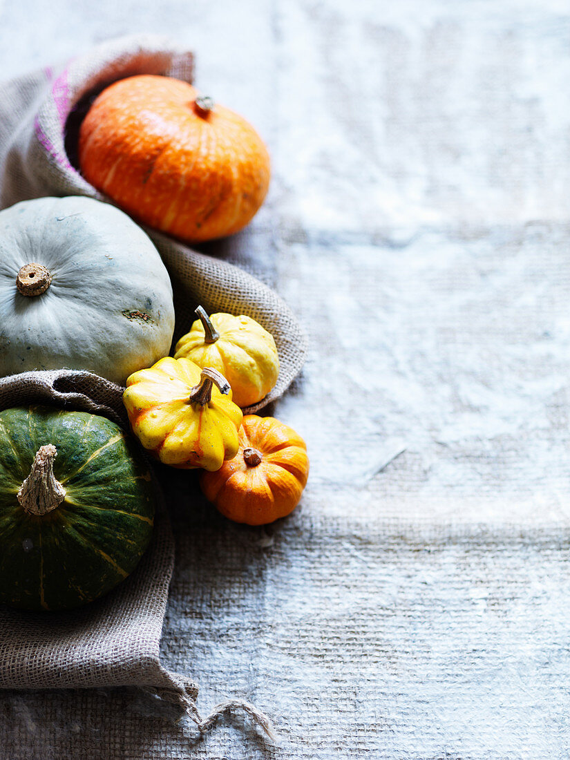 Various pumpkins