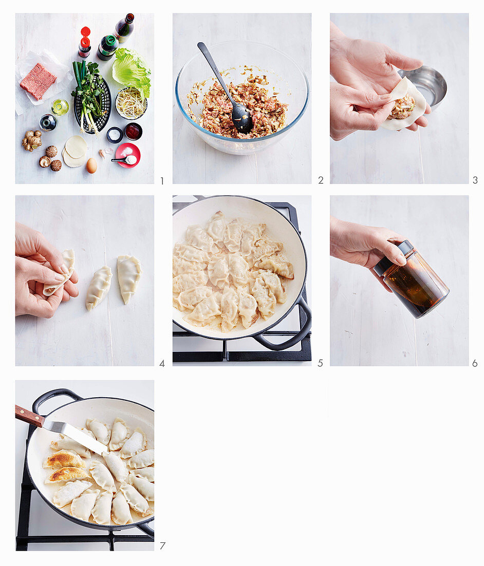 How to make pork dumplings