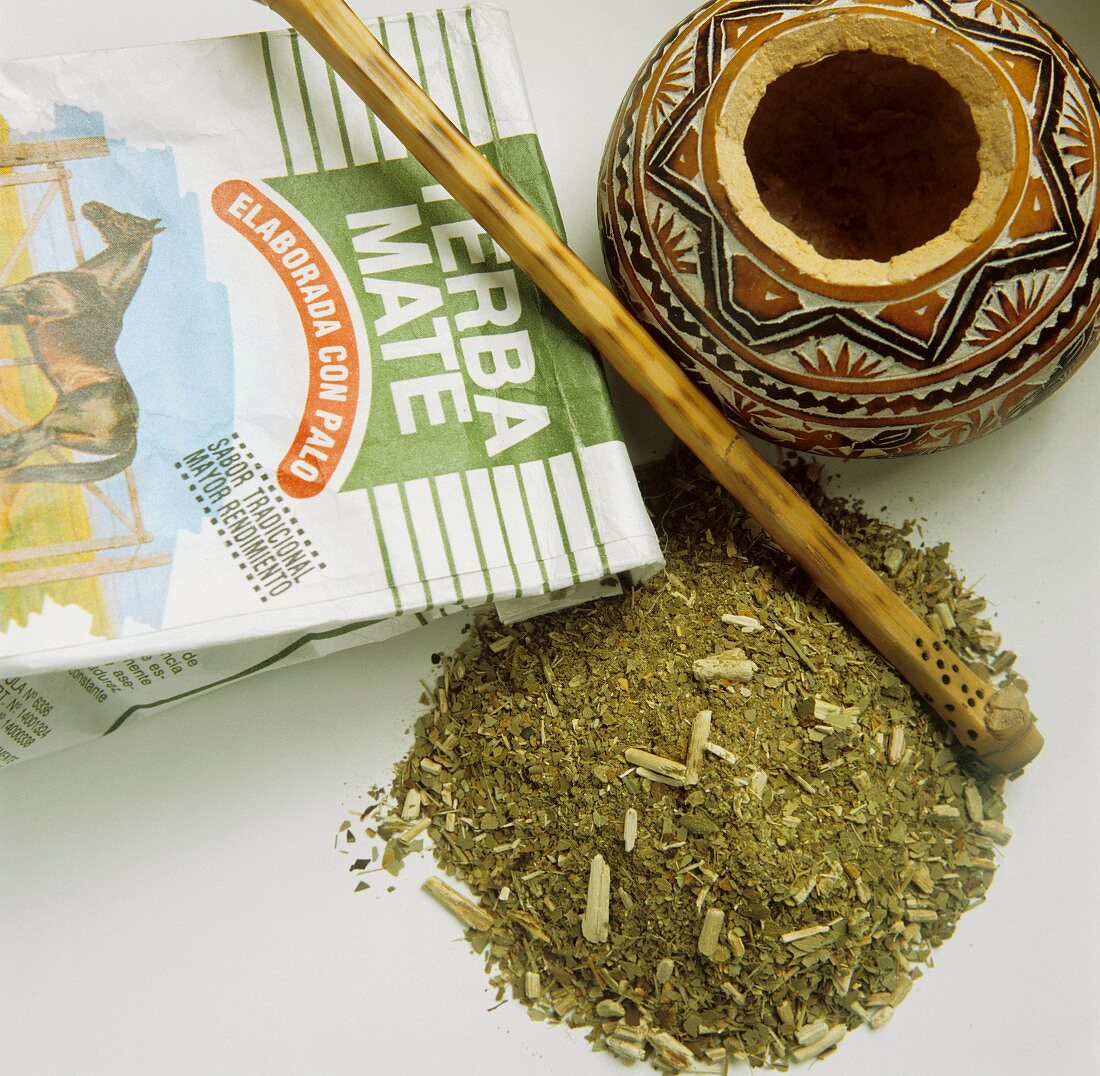 Loose Argentina Tea with Package; Yerba Mate