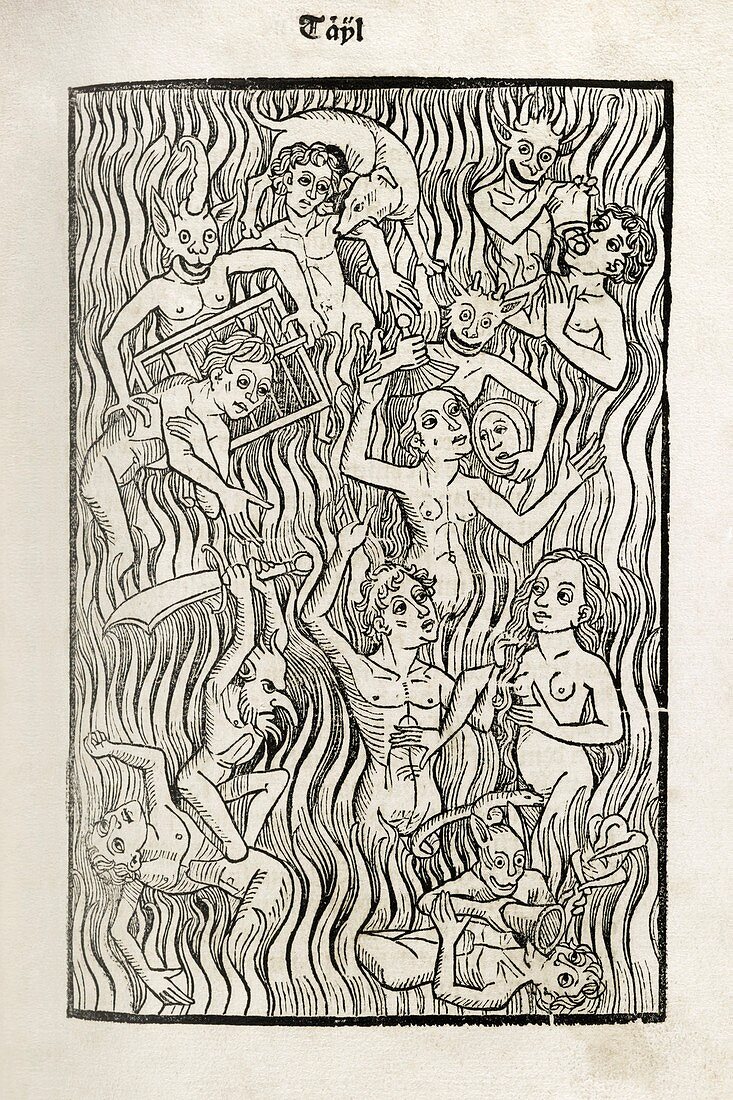 Seven deadly sins, 15th century