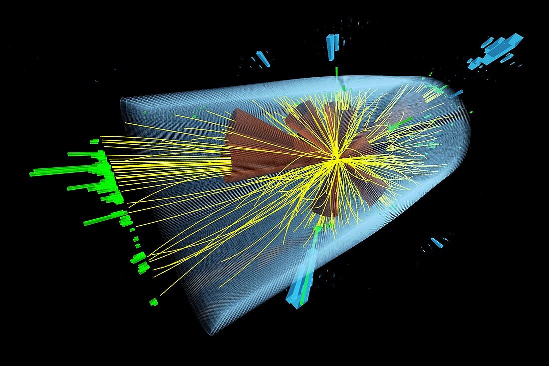 Micro black hole experiment in CERN's CMS detector