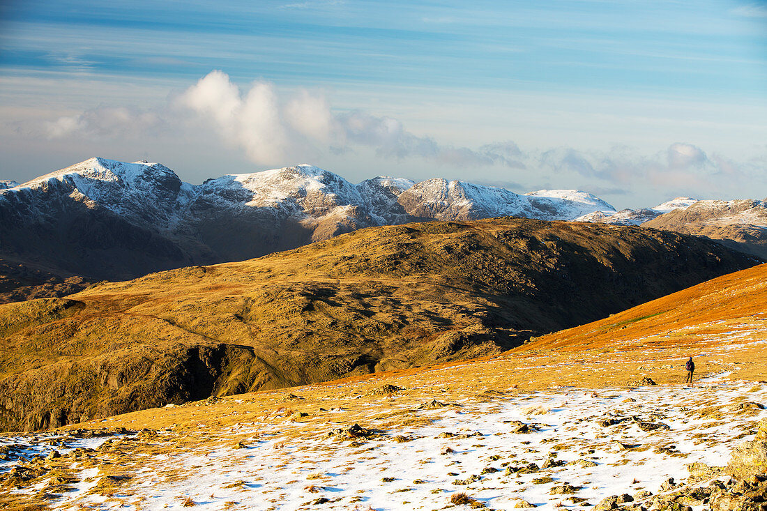 Coniston Old Man in the Lake District, UK