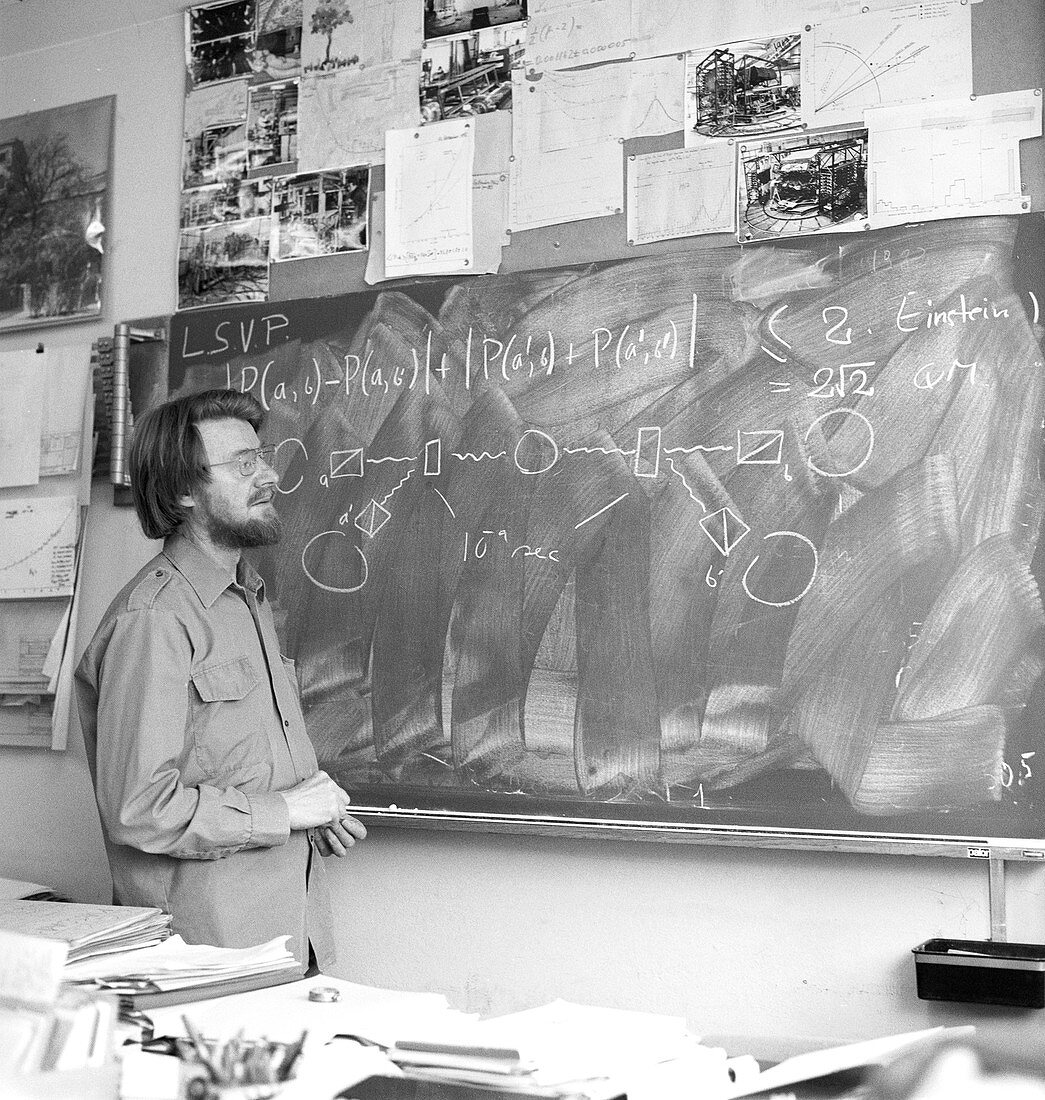 Bell commenting on his theorem at CERN, 1982