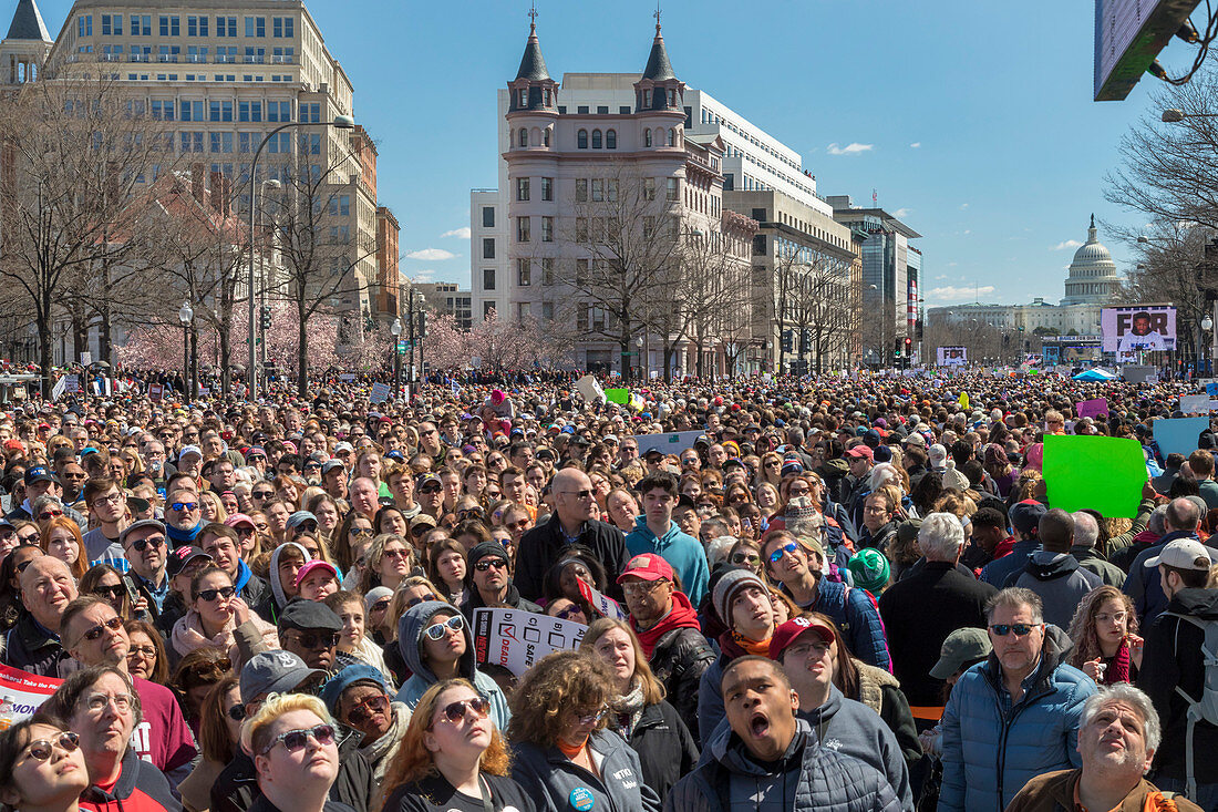 March for Our Lives, Washington DC, USA, 2018