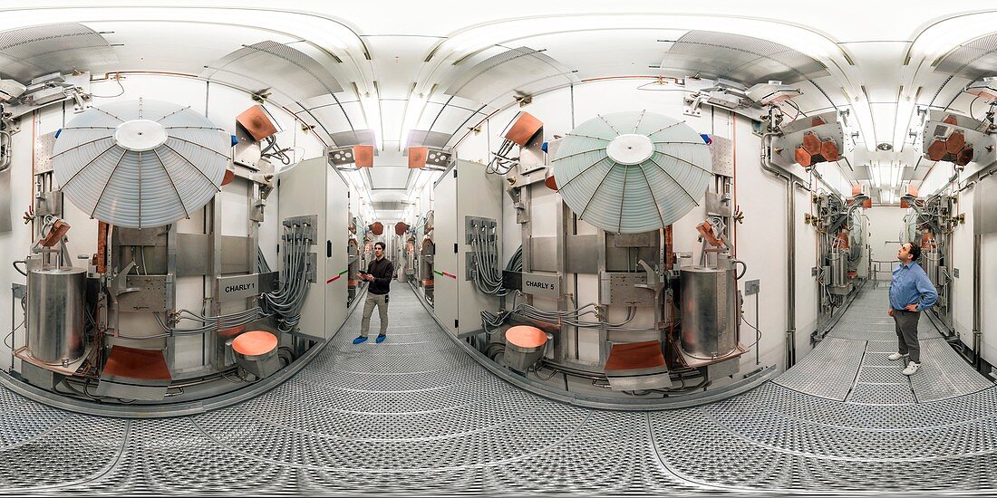 Wendelstein 7-X nuclear fusion reactor research