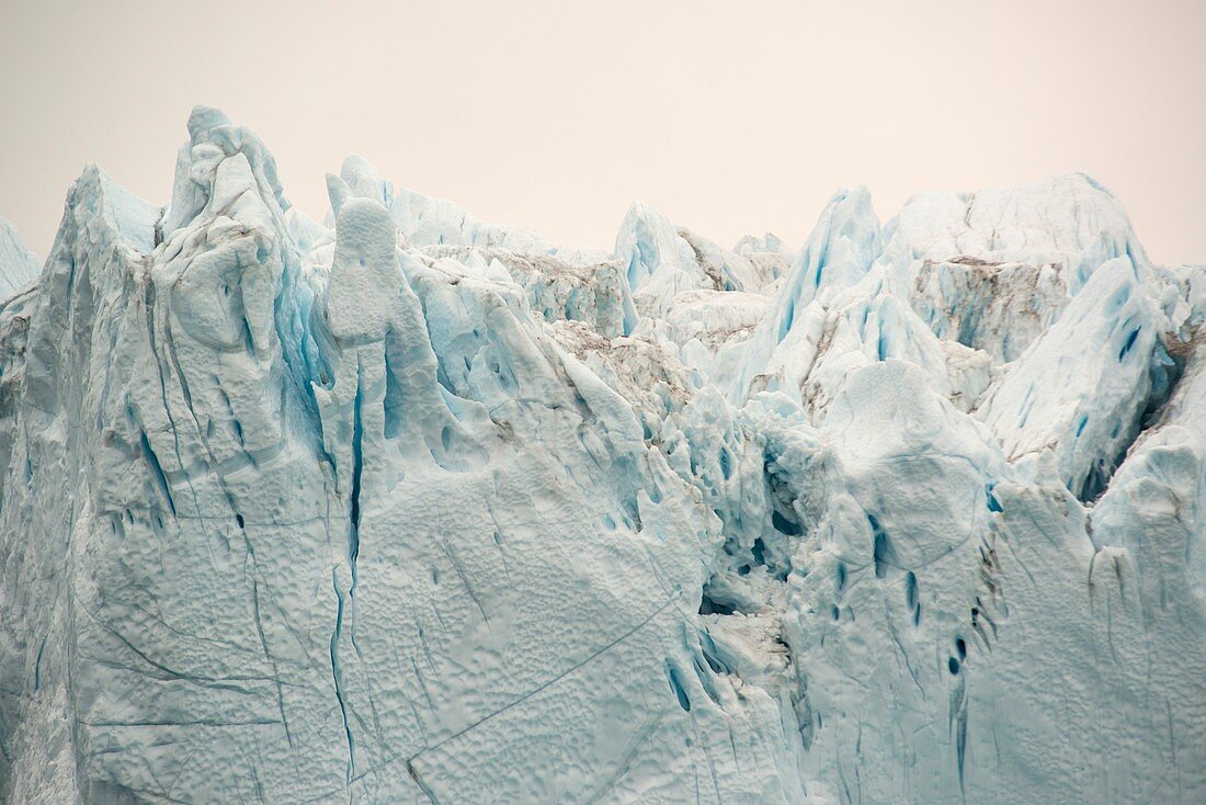 Close up of iceberg, Scoresby Sund fjord, Greenland