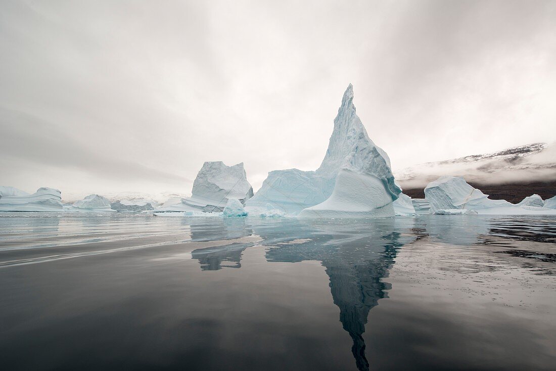 Icebergs, Rode Fjord, Greenland