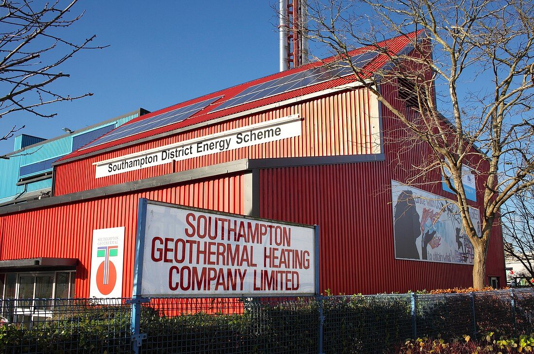 Southampton geothermal heating station