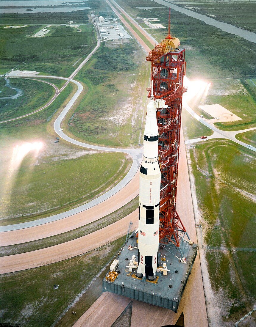 Apollo 12 launch preparations, 1969