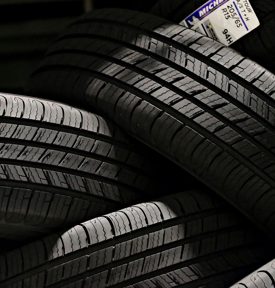 Tyres, close-up