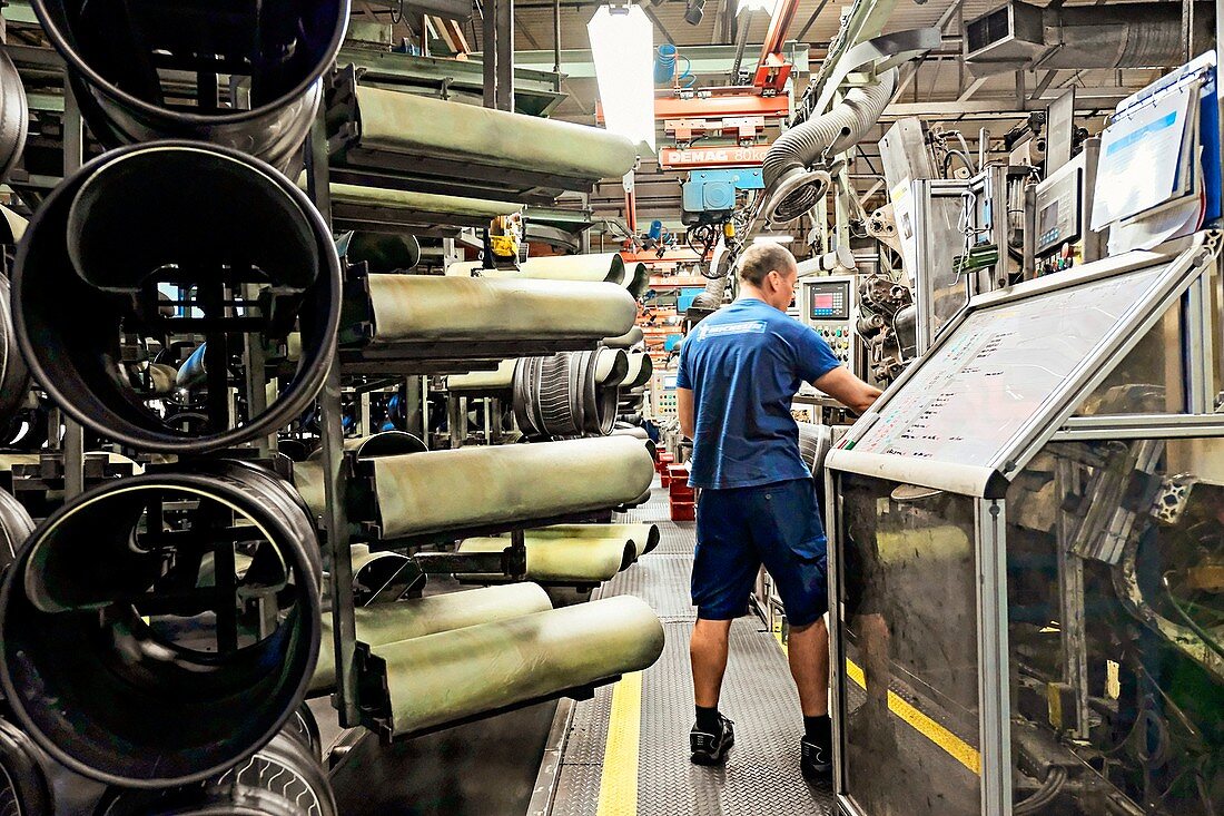 Tyre factory, UK