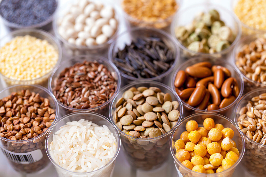 Beans, pulses and grains