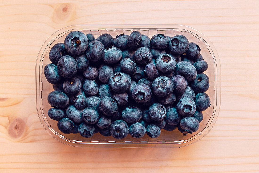 Fresh blueberries