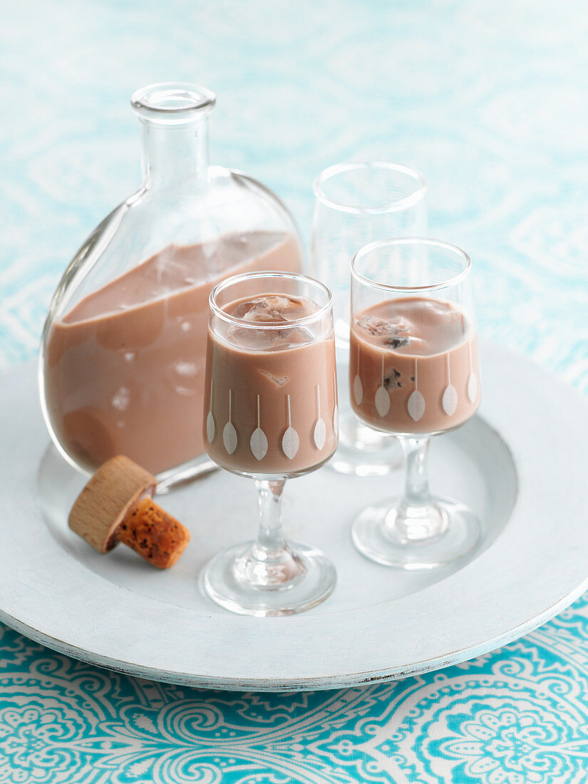 Chocolate cherry liqueur