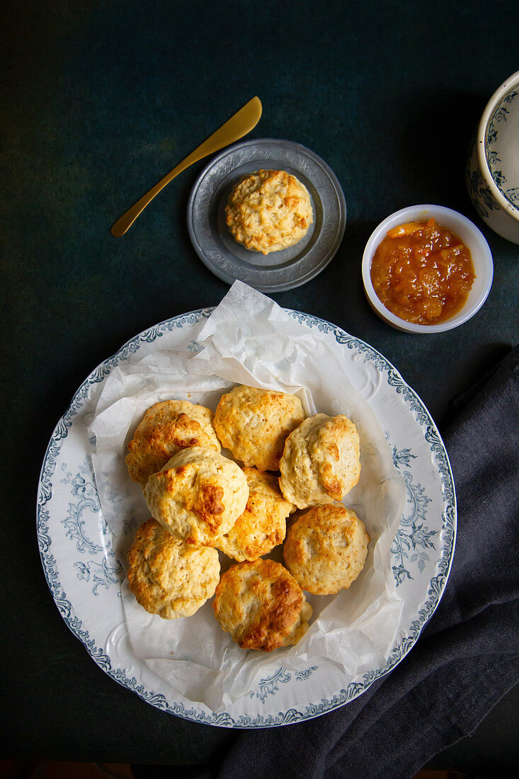 Scones and jam (England)