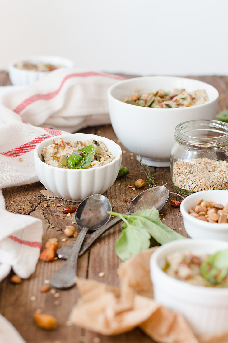 Baba Ghanoush (Auberginenaufstrich, Arabien)