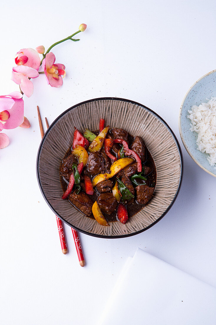 American-style Hong Kong beef