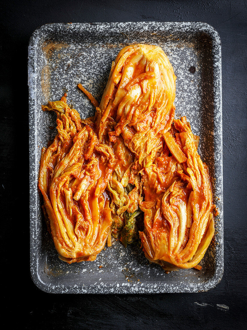 Koreanisches Kimchi (Aufsicht)