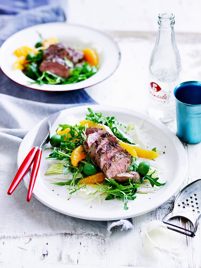 Lamb, Fennel and Orange Salad