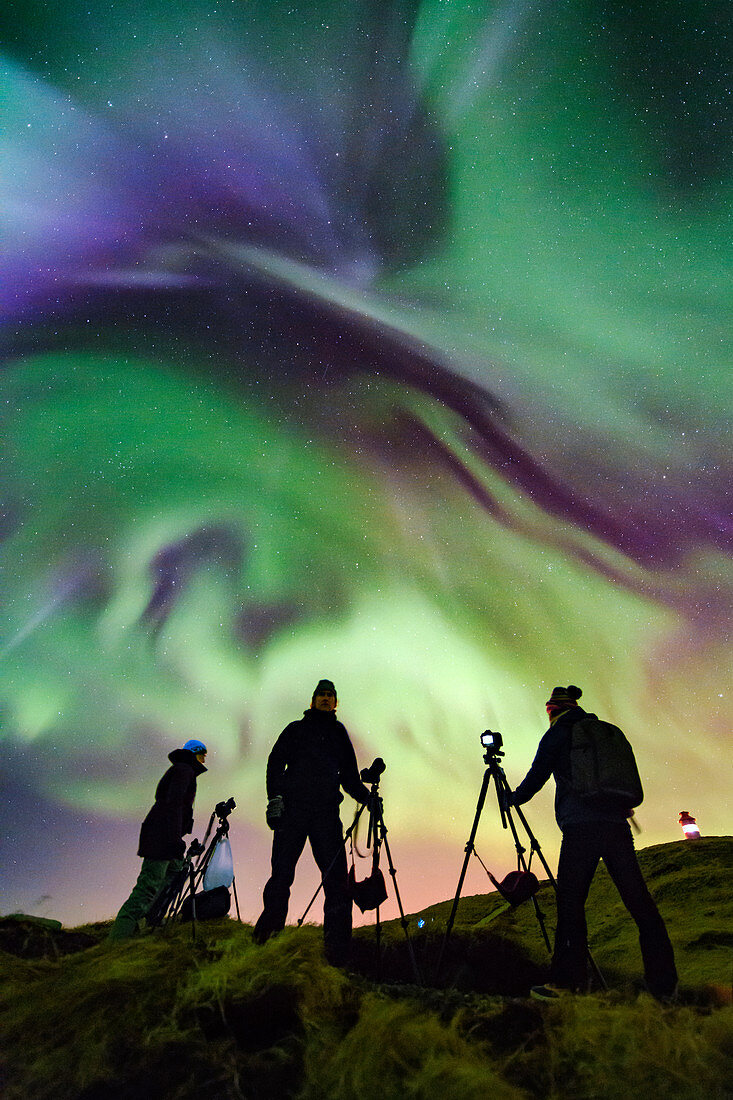 Photographing the Northern Lights, Iceland