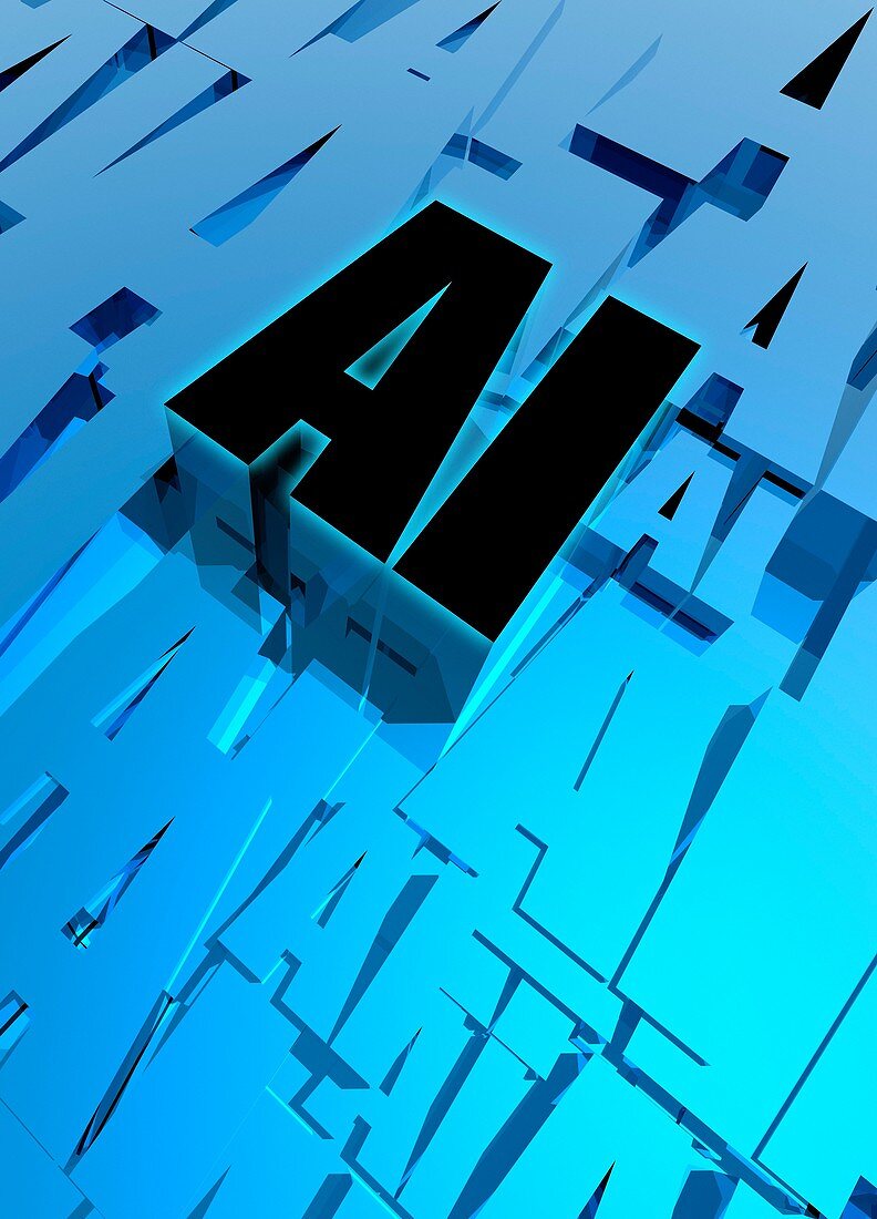 AI, conceptual illustration