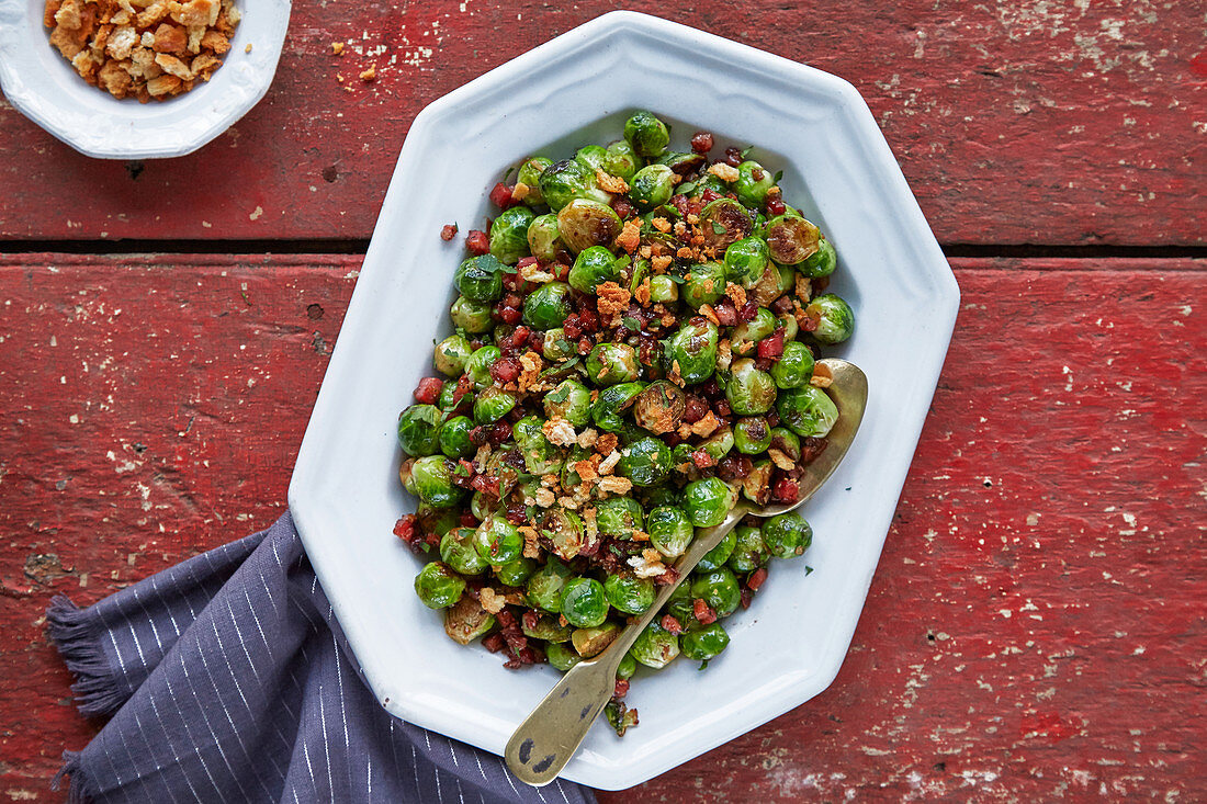 Rosenkohl mit Pancetta