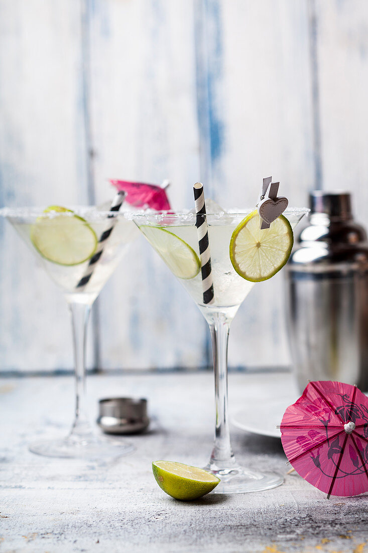 Klassische Margarita-Cocktails
