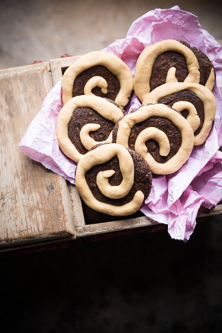 Vegane Erdnuss-Schoko-Cookies