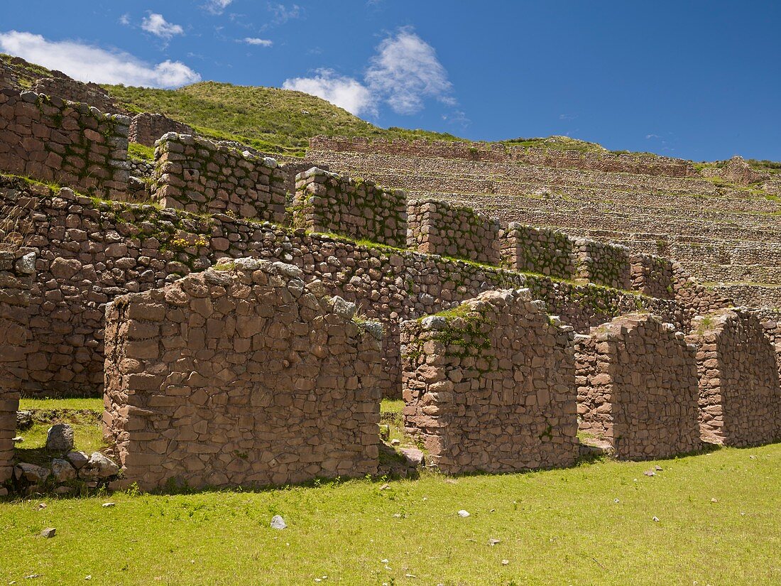Inca ruins, Machucolipa, Peru
