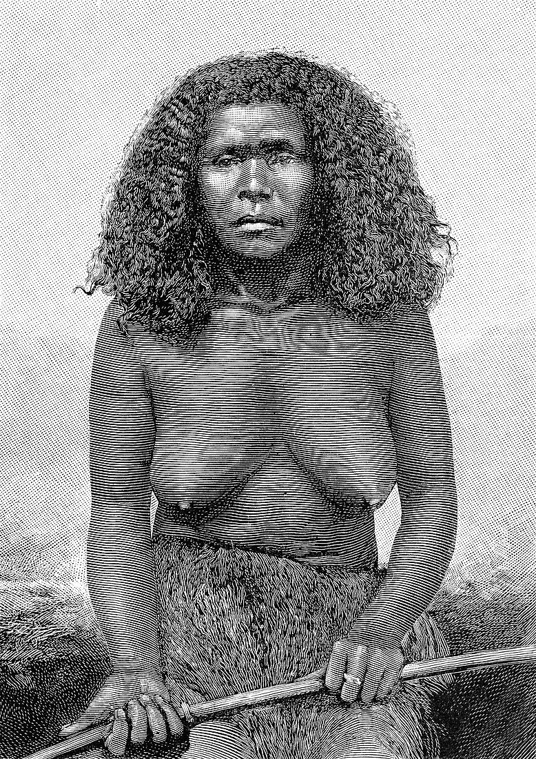 Loyalty Islands woman, 19th century
