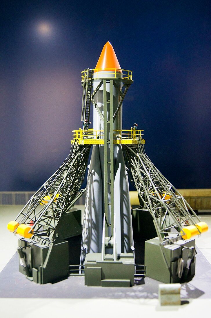 Russian rocket model