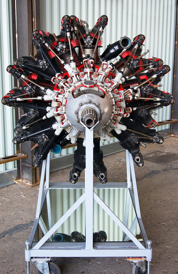 Aircraft piston engine
