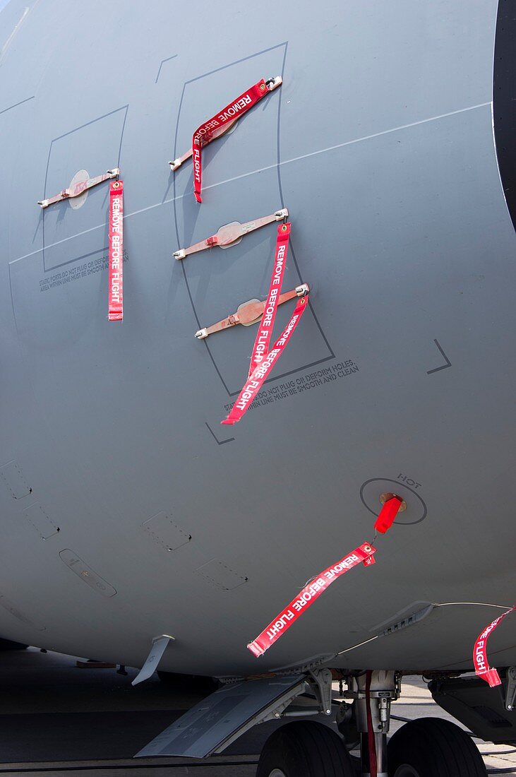 Remove before flight tags