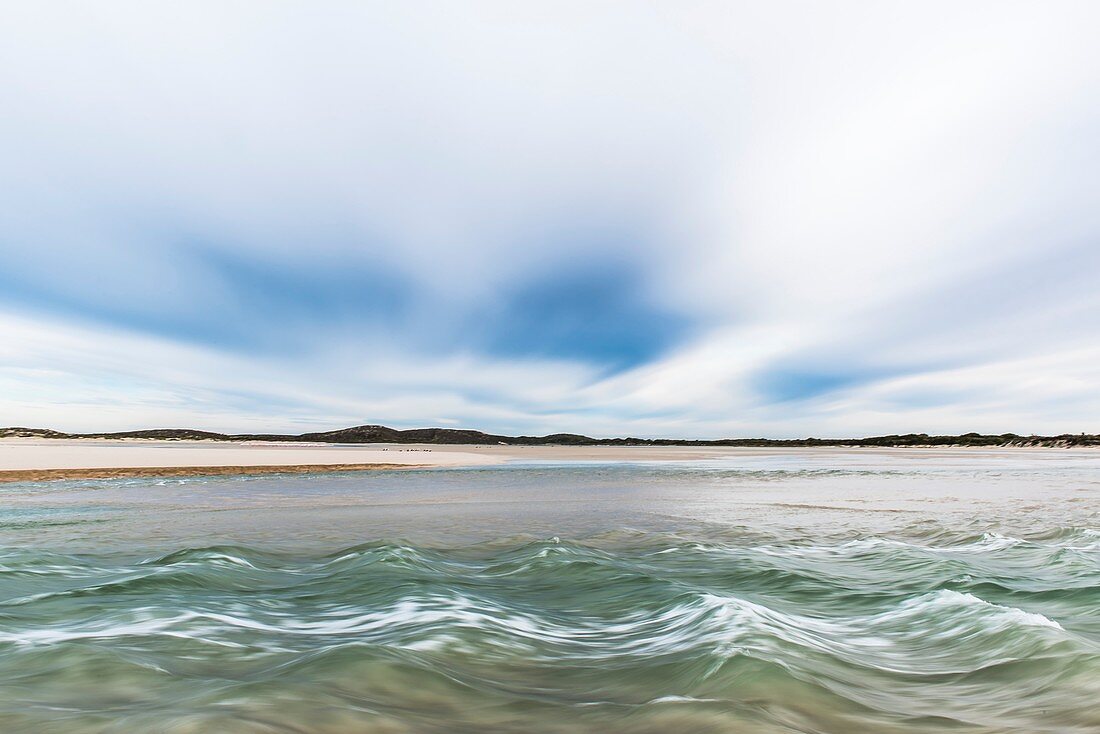 Heuningnes River estuary, South Africa