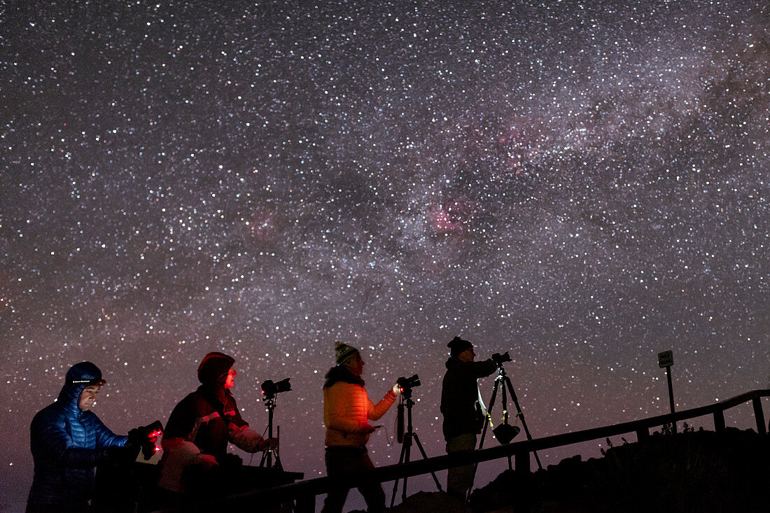 Astrophotographers in the Canary Islands
