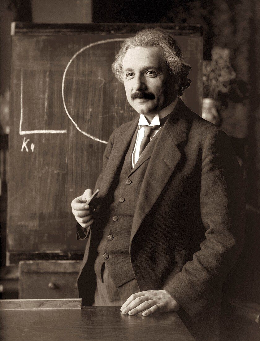 Albert Einstein, German-Swiss physicist