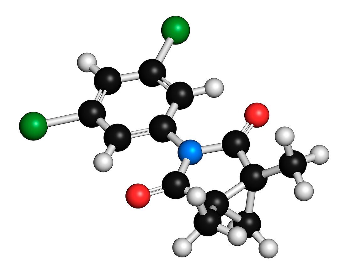 Procymidone pesticide molecule