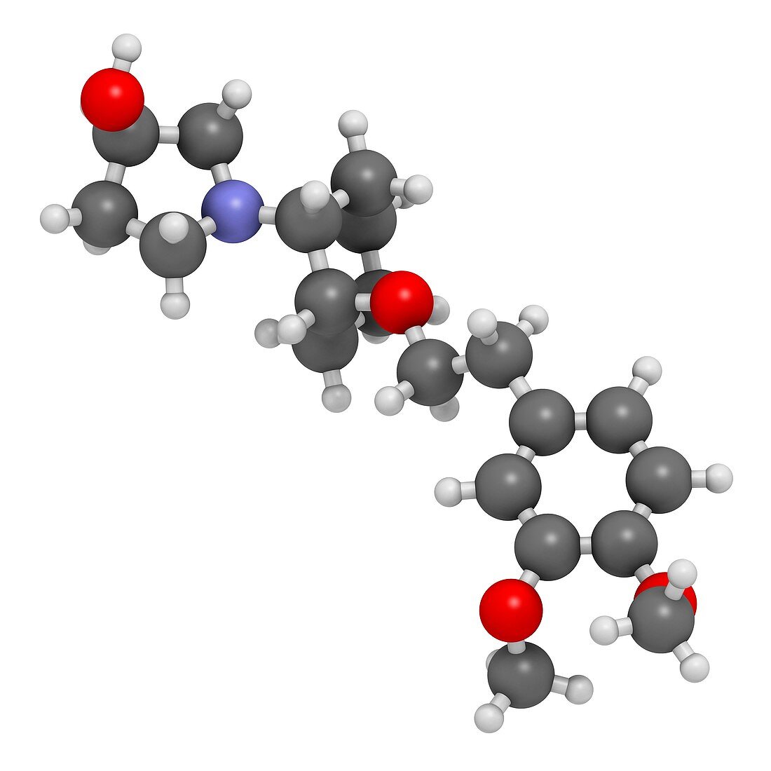 Vernakalant atrial fibrillation drug molecule